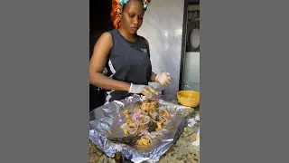 Давайте приготовим вкусный шашлык из сома на 8-месячный день рождения моего сына 🥳