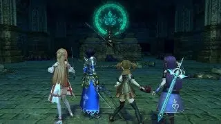Sword Art Online: Hollow Realization Playthrough (PS4) - 66 - Exploring Greyfort(Humanity Charm)
