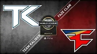 Team Kaliber vs FaZe Clan | CWL Seattle Open 2018 | Day 3 | Bravo Stream