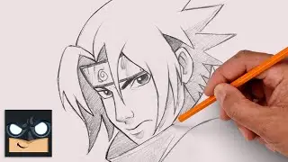 How to Draw Sasuke | Naruto