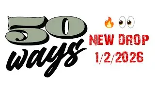 50 WAYS Pocket Pocket EDC Hanks - NEW DROP 1/2/2026