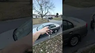 Мы только что подарили автомобиль!