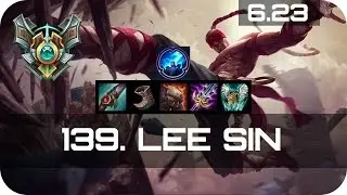 Lee Sin Jungle vs Lee Sin Master Preseason 7 Season 7 s7 Patch 6.23 2017 Gameplay Guide Build