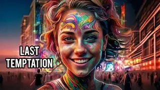 LAST TEMPTATION - Epic AI Infused 90s Dance With Techno & Tech House!