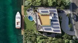 Where Solar Power Meets Waterfront Bliss - Inside the Making of 2000 North Bay Rd Miami Beach