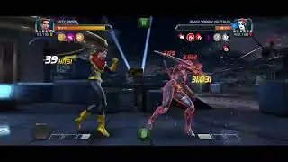 [MCOC] 8.1.6 Black Widow (Scytalis) solo with Kitty Pride