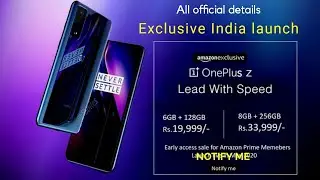 [Official] Oneplus Z/Oneplus Nord India launch July 10|Oneplus Z review|unboxing |All specification