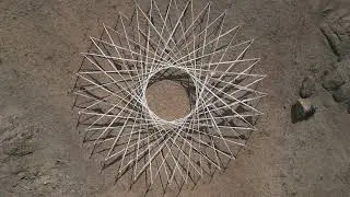 sā Ladakh edition two - Drone view of the artworks