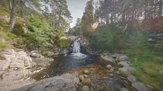 Falls of Garbh Allt, Balmoral Estate