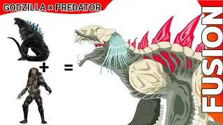 How To Draw Fusion Godzilla Fusion Predator : MonsterFusion