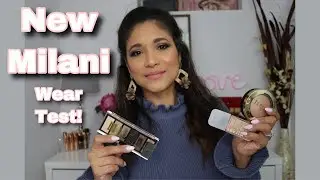 NEW MILANI SCREEN QUEEN FOUNDATION REVIEW AND WEAR TEST/ NEW BAKED HIGLIGHTER /NEW AT THE DRUGSTORE