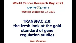 TRANSFAC 2.0: the fresh look at the gold standard of gene regulation studies