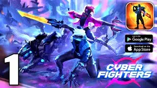 Cyber Fighters: Shadow Legends in Cyberpunk City Gameplay (Android /IOS) FULL HD