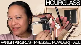 Компактная пудра Hourglass Vanish | Скульптурирующая подводка | Мягкая матовая помада и аксессуары &mdash; обзор и примерка