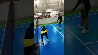 ganda campuran #shortvideo #olahraga #belajar #badminton #bulutangkis #semangat #shorts