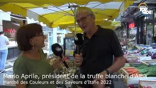 Mario Aprile pr&eacute;sident de la truffe blanche d'Alba