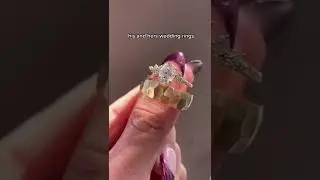 Wedding Ring Ideas | His & Hers Wedding Rings #shorts