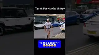 LONDON 😂 #tysonfury #tyson #fury #gypsyking #johnfury #boxing #boxingnews #fypシ #tommyfury #boxer