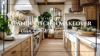 Contemporary Japandi Kitchen Design | Clean Lines and Calm Neutrals for Budget-Friendly Homes