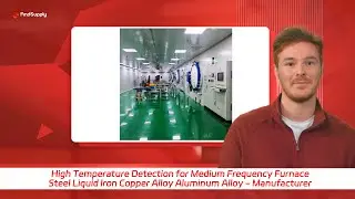 High Temperature Detection for Medium Frequency Furnace Steel Liquid Iron Copper Alloy Aluminum Allo