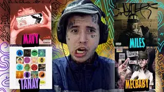 🎨 REAGINDO AO &Aacute;LBUM DO MAVY 🎨 + MILE$, MECBABY, TANAY 🎨 REACT DE SOM AO VIVO 🎨 #7K