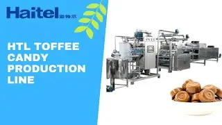 Look here！Introducing our Toffee candy depositing line