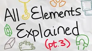 All Elements Explained Pt. 3 (Scandium - Zinc)