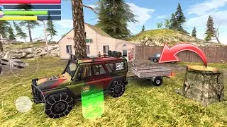 How To Cut Trees & Load On Truck | Russian Car Driver UAZ HUNTER Android Gameplay HD