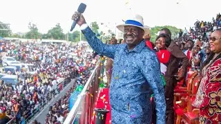 LIVE!! RAILA ODINGA ATTENDING GOR MAHIA VS LUO UNITED MATCH AT RAILA ODINGA STADIUM IN HOMA BAY!!