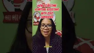 HOW TO BECOME A VIRTUAL ASSISTANT WITH ZERO EXPERIENCE! #virtualassistant #virtualassistance