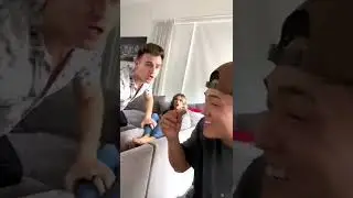 Fake Tongue PRANK 😂@talfishman @Maddie Dean #tiktok #shorts