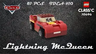Lego Classic 10696 Lightning McQueen Cars Pixar (Tutorial) IDEA№10