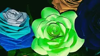 paper flawers💐 #paperflawers#rosepaperart#rose#cardpaperart#shorts#homemadeart