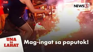 Lagpas 100 biktima ng paputok, naitala sa bisperas ng Bagong Taon | Una Sa Lahat