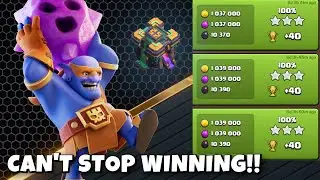 Самая мощная атака на TH14 | Легкое получение 3 звезд с помощью Super Bowlers