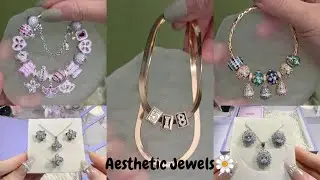 Asthetic Jewels Packing Order| Satisfying ASMR| Bracelet&bull; Earring&bull; Ring&bull; Free Gifts🌼