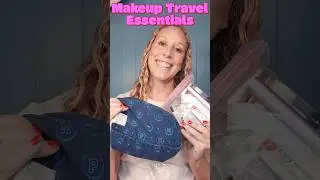 Makeup TRAVEL Essentials✈️🌍TSA Friendly Items to Look Flawless on Vacation! #makeup #makeupshorts