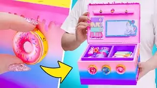 DIY-Geheimcode-Schreibwarenbox mit verstecktem Fach! 🔒🤫