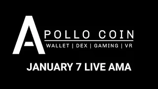 Apollo Coin Live AMA | APX News and Updates | VR | Marketing