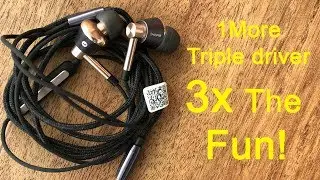 1More Triple Driver earphones: Unboxing and quick review