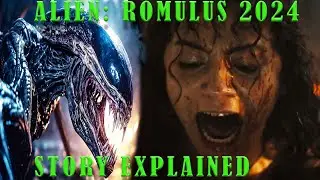 Alien: Romulus 2024 Story Explained #movie #film