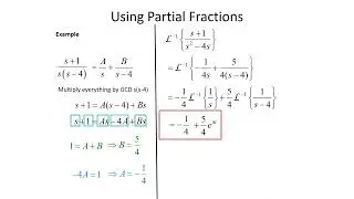 Differential Equations: Inverse Laplace Transforms