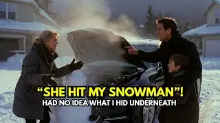 HOA Karen Floored It Through My Snowman &mdash; Had No Idea What I Hid Underneath