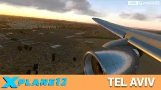 TEL AVIV 757 Landing | X Plane 12
