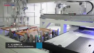 Han&rsquo;s Laser fully automatic FPC laser marking system HDZ-FPC2520