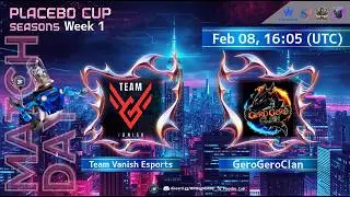 ❤️&zwj;🔥 Team Vanish 🆚 GeroGero Clan| PLACEBO CUP| TOWN HALL 18 ESPORTS | #coclive #th18attack