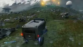 DEATH STRANDING - South Knot to Mountain Knot - No Roads