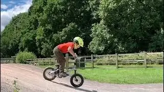 Knightwood bmx track a little bit of fun during maintenance day.