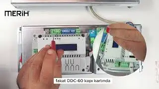 Merih Asansör F1 Kapı Kartı → DDC60 Dönüşümü | Kabin Kapısı Kart Değişimi ve Bağlantı Rehberi