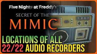 All Audio Logs &ndash; FNAF Secret of the Mimic